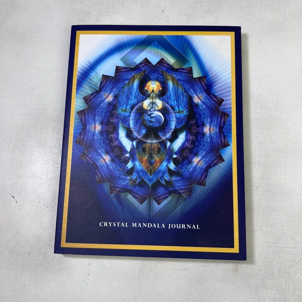 Alana Fairchild Crystal Mandala Journal Blue Angel Publishing Sacred Geometry